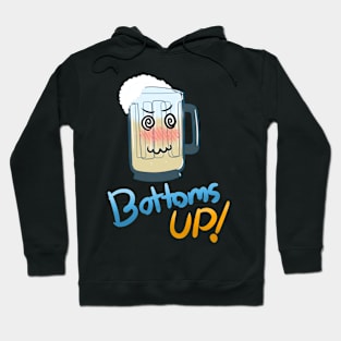 Bottom's Up Cute Beer Hoodie